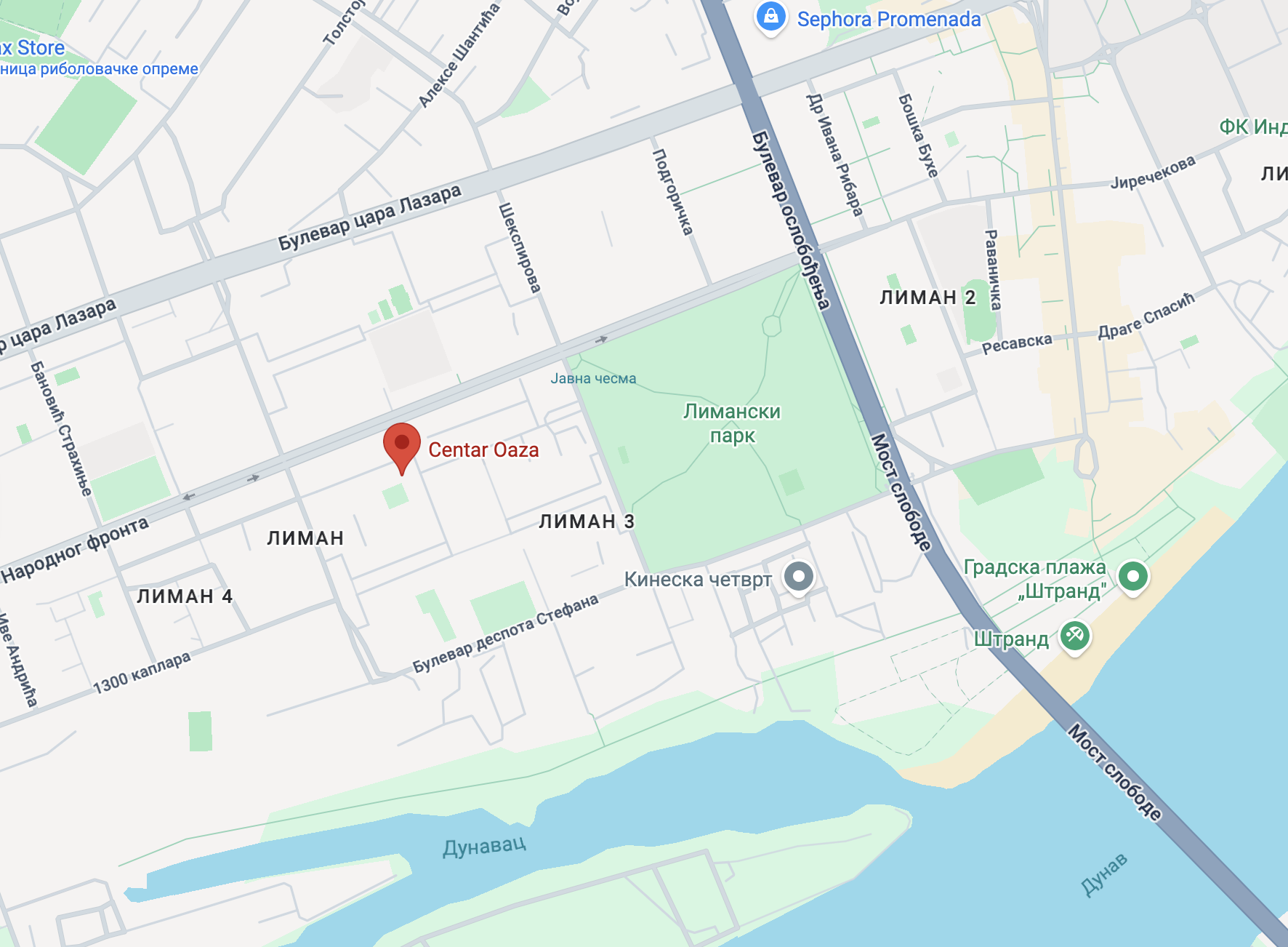 mapa gde se nalazimo